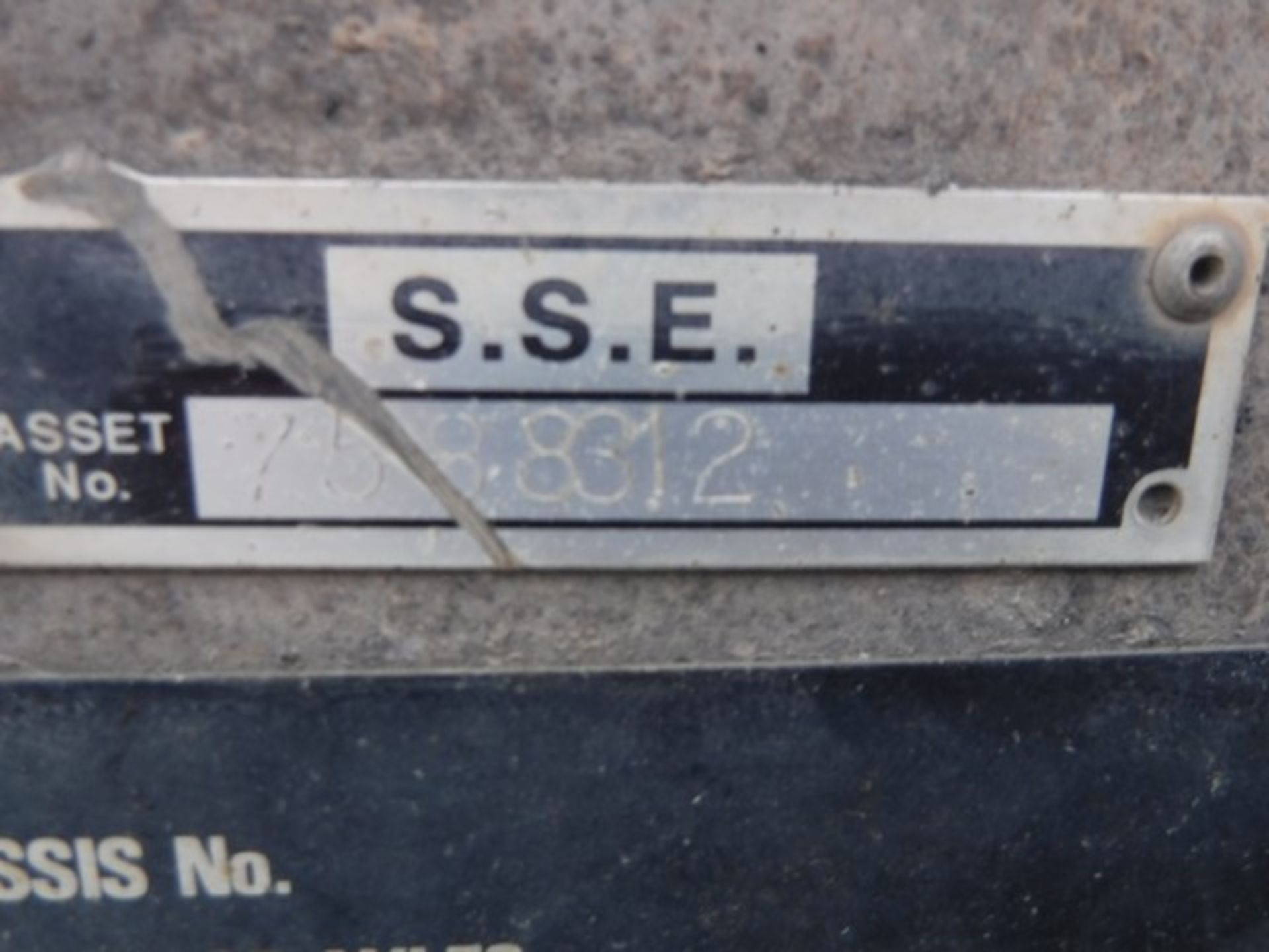 SEB 8' X 4' SINGLE AXLE TRAILER, S/N 1W1048, ASSET 758-8312 - Bild 5 aus 5