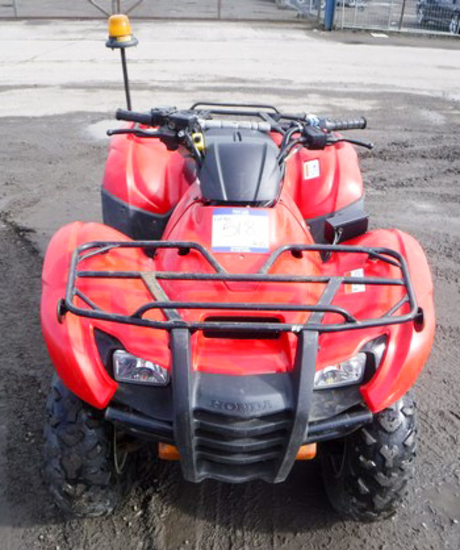 2012 HONDA TRX 420TM QUAD BIKE, REG- SP12BPY, 2 AXLES, 248KGS, 466HRS (NOT VERIFIED) - Bild 4 aus 11