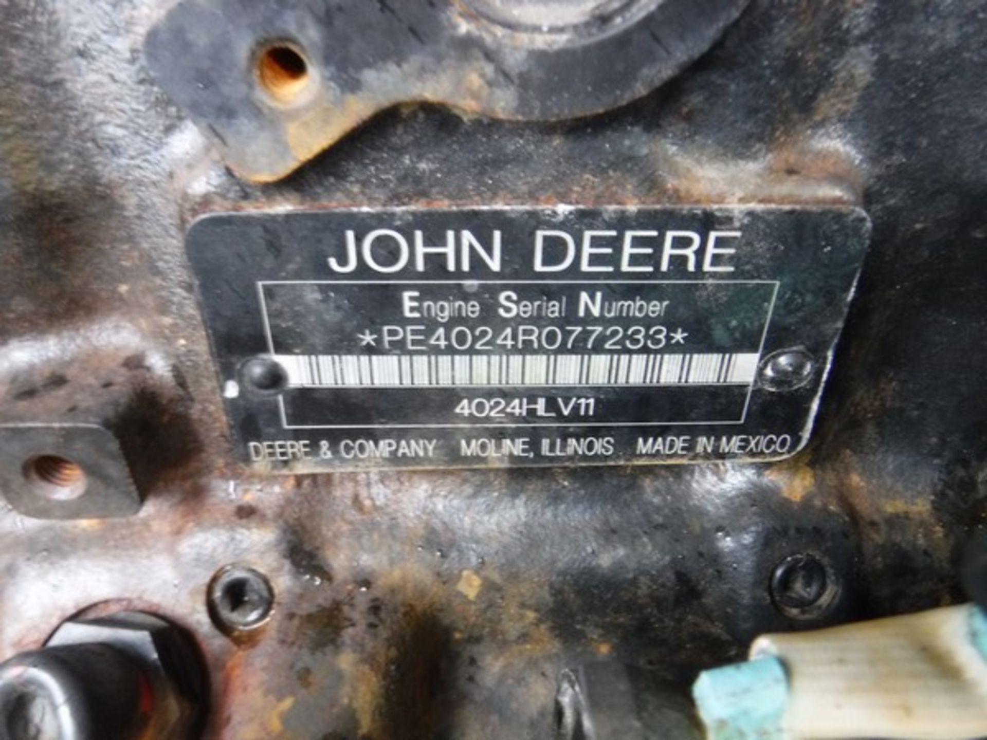 JOHN DEERE ENGINE - Image 5 of 5