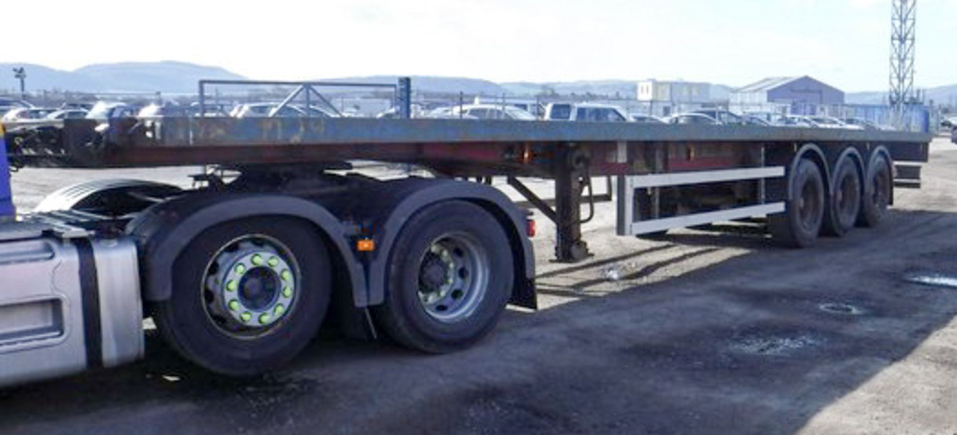 2004 MONTRACON FLATBED, REG C160047, ID 22187, 3 AXLES, MOT UNTIL NOVEMBER 2018 NO DOC IN OFFICE