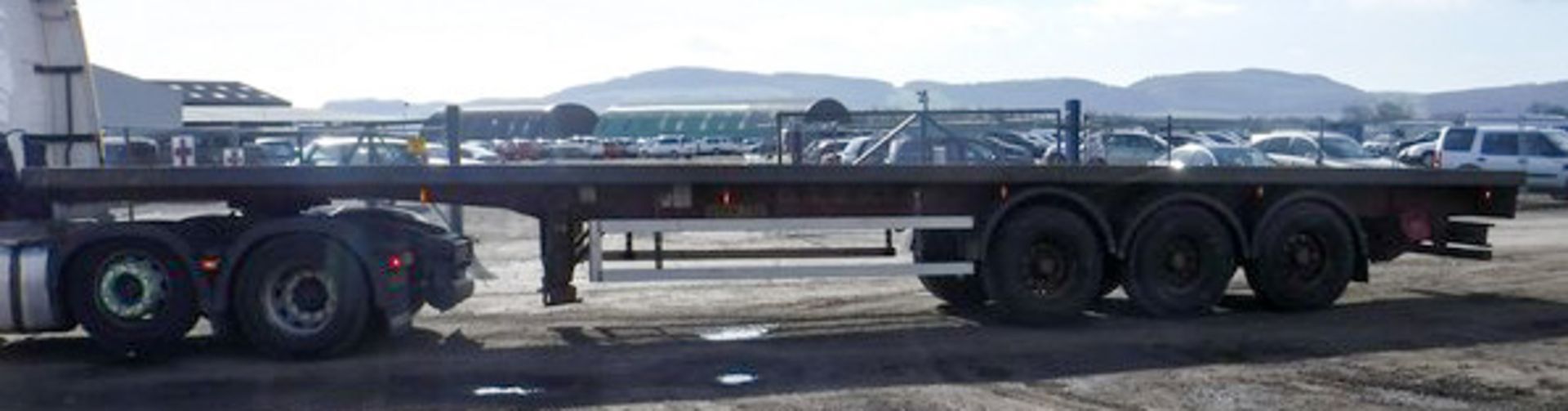 2004 MONTRACON FLATBED, REG C160047, ID 22187, 3 AXLES, MOT UNTIL NOVEMBER 2018 NO DOC IN OFFICE - Image 2 of 9