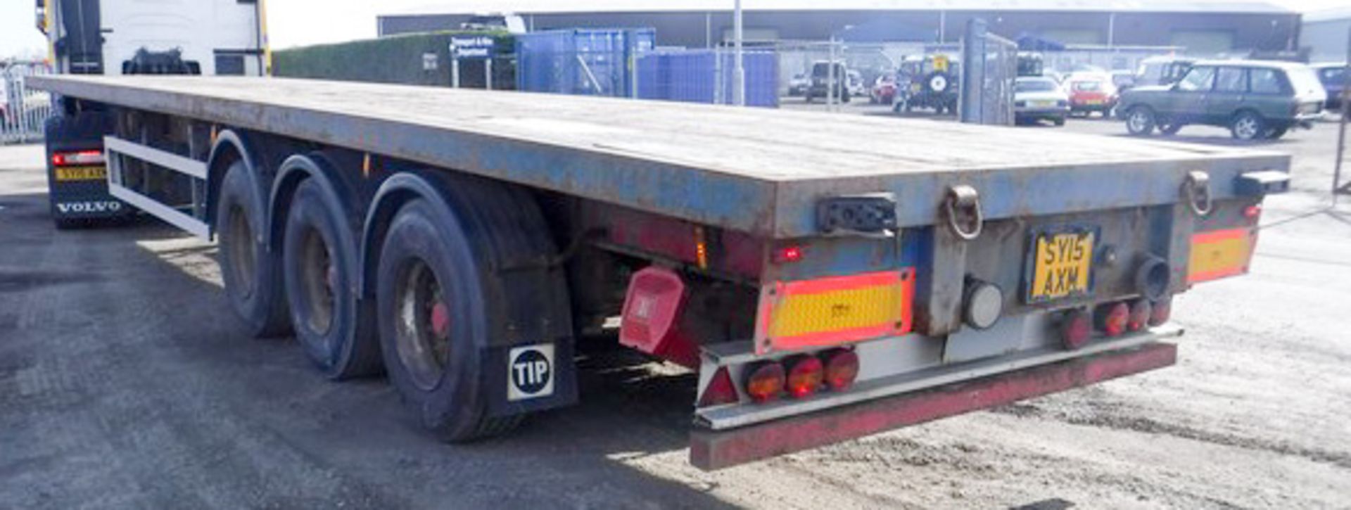 2004 MONTRACON FLATBED, REG C160047, ID 22187, 3 AXLES, MOT UNTIL NOVEMBER 2018 NO DOC IN OFFICE - Bild 3 aus 9