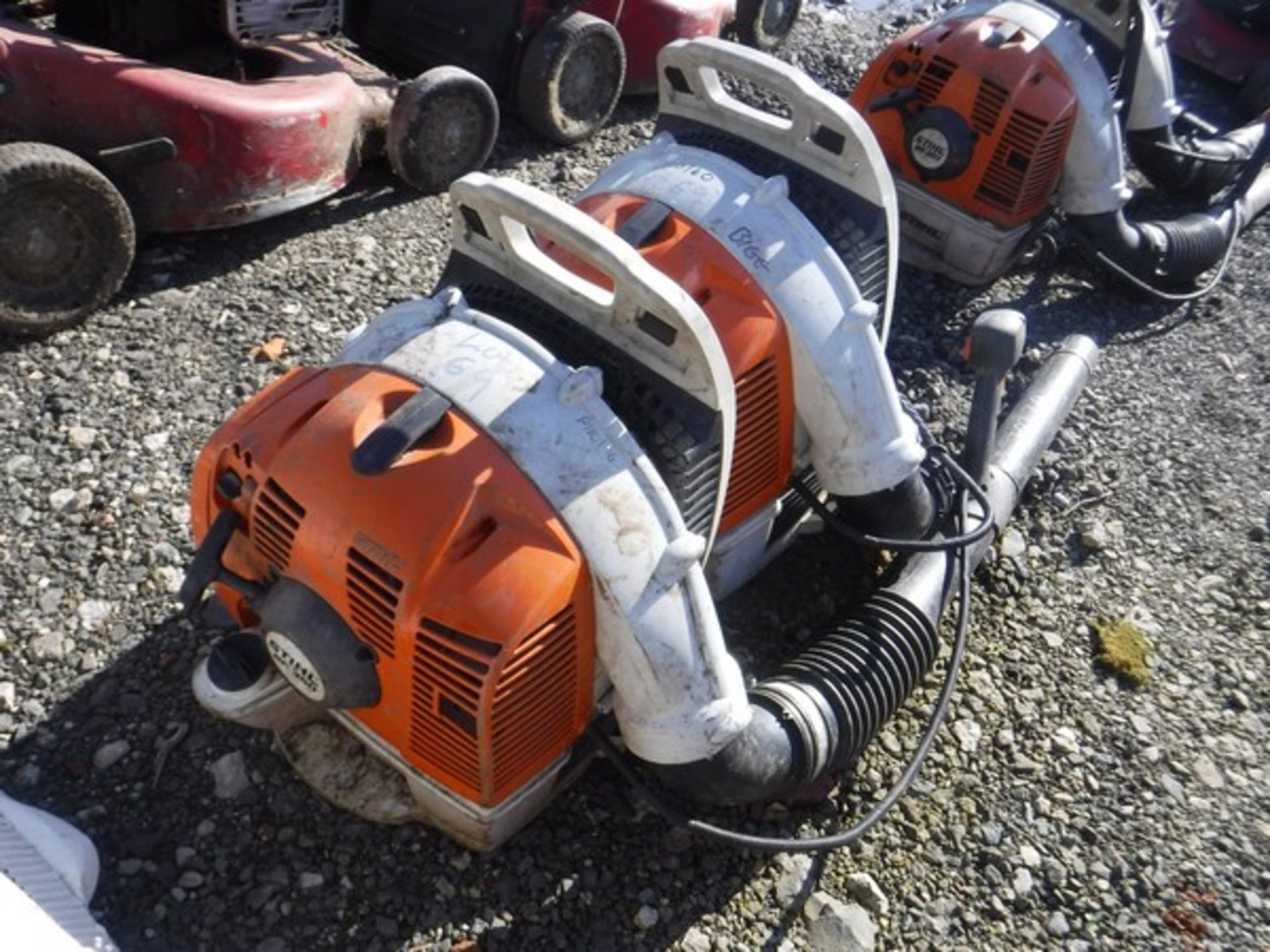 2 X STIHL BR350 BLOWERS