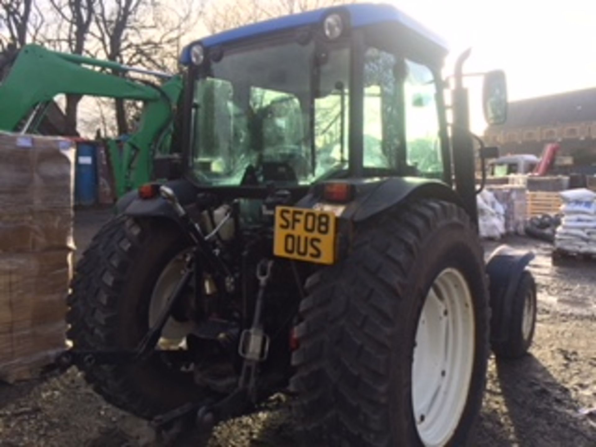 2008 NEW HOLLAND TRACTOR, REG SF08OUS, 5847HRS (NOT VERIFIED)** VIEWED FROM & SOLD AT G69 6DW, TO V - Image 7 of 13