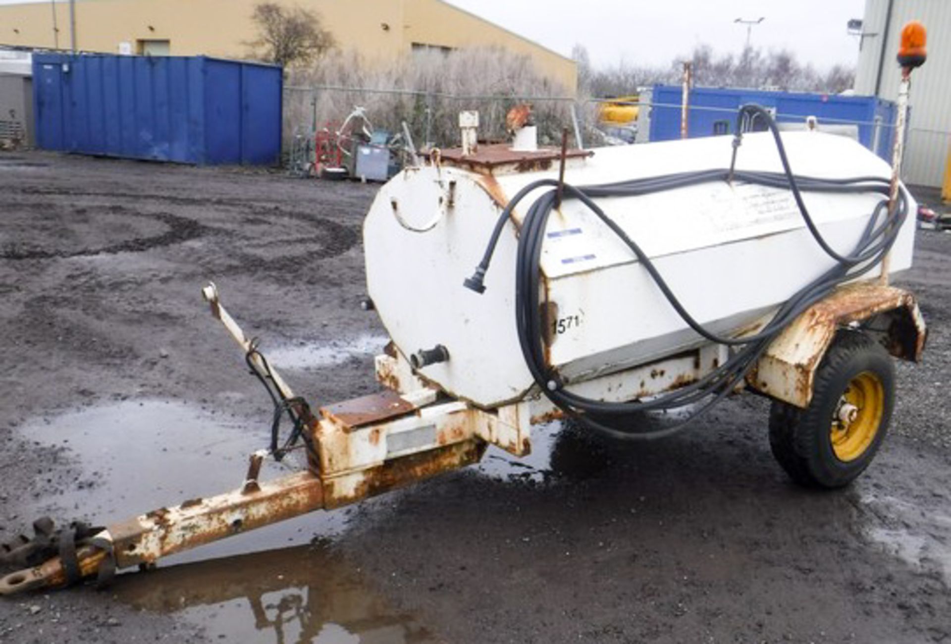 1991 FRASER AGRI WATER BOWSER WITH HOSES - Image 2 of 5