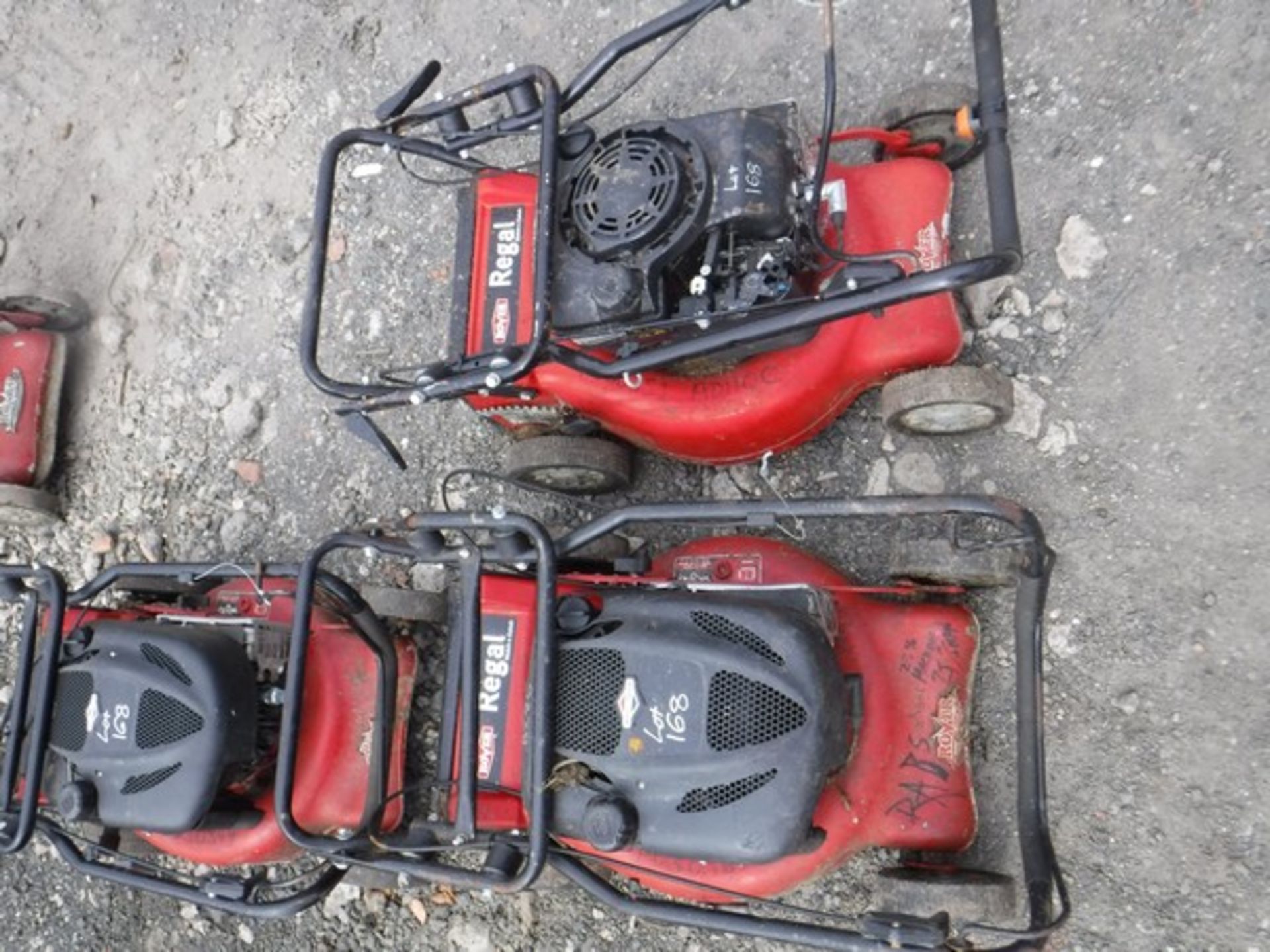 3 X ROVER REGAL 650 MOWERS, PO30361,PO30344,PO30351