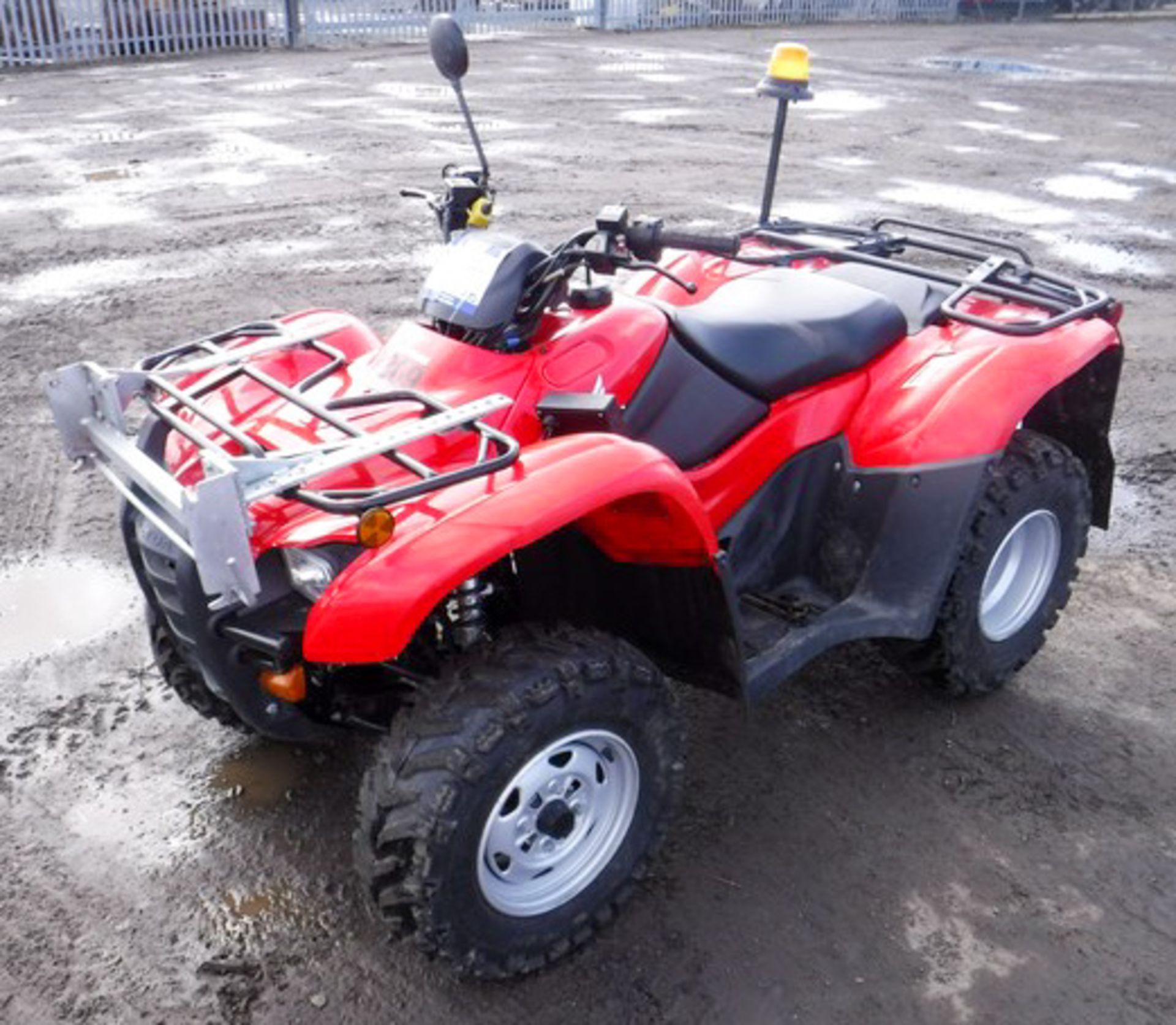 2012 HONDA TRX 420TM QUAD BIKE, REG - SP12BRV, 2 AXLES, 248KGS, 343HRS (NOT VERIFIED)