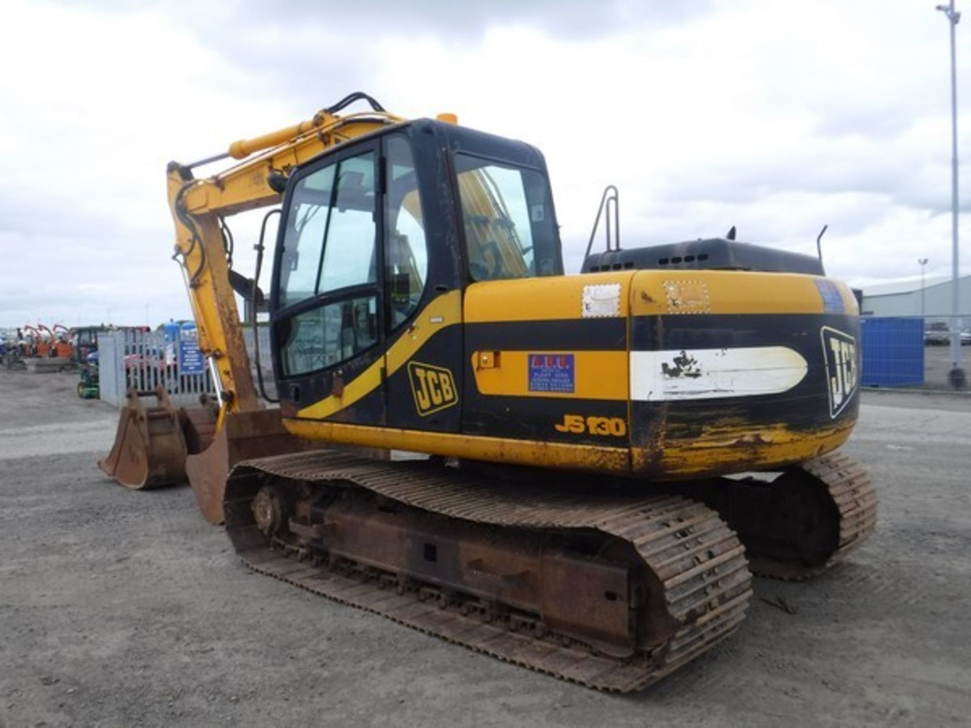 2002 JCB JS130, S/N SLPJ59022EO890198, C/W 3 BUCKETS, 7850HRS (NOT VERIFIED), ENGINE STOP NOT WORKIN - Bild 7 aus 22