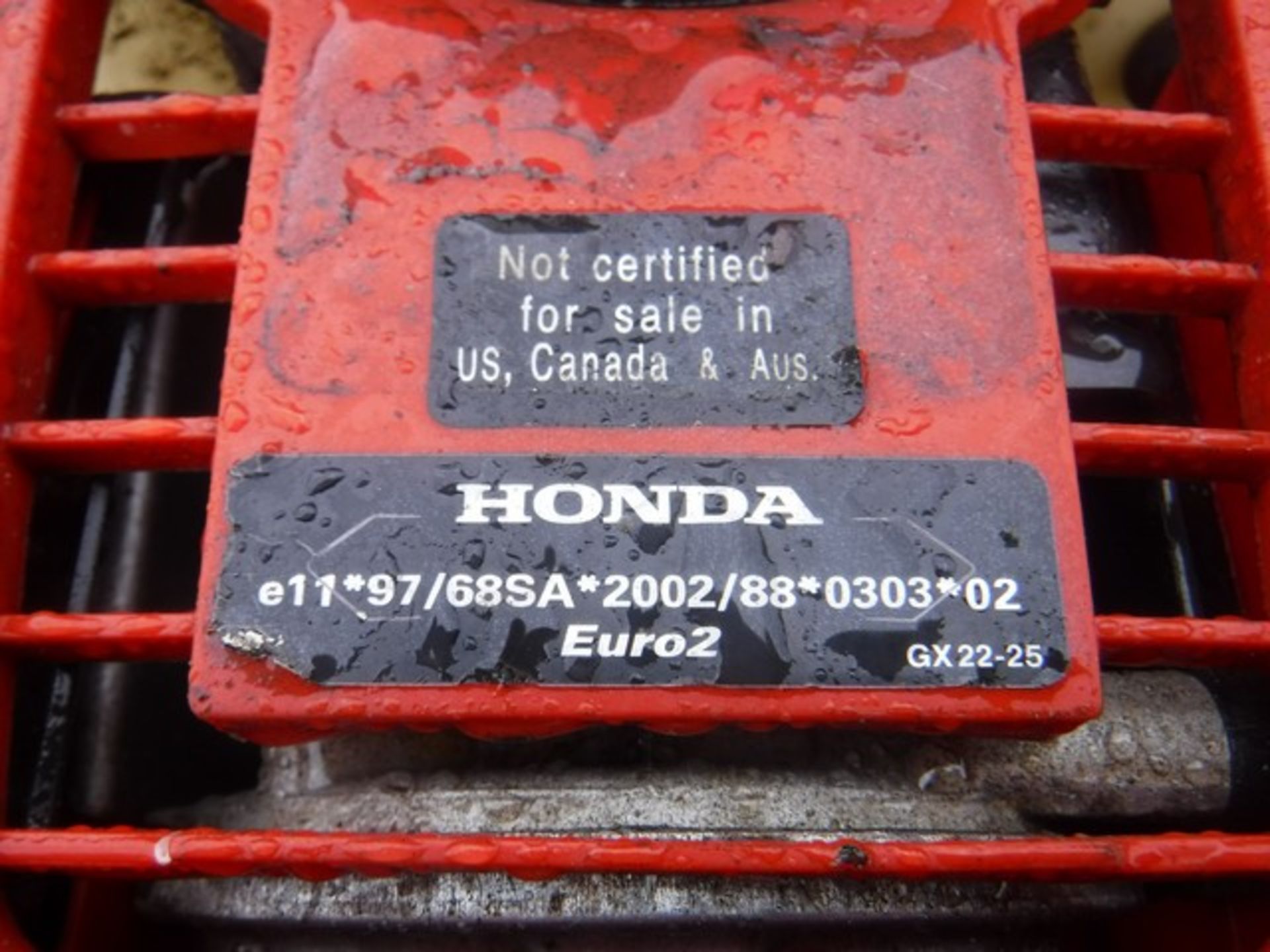 HONDA rotovators x 2 - Image 2 of 2