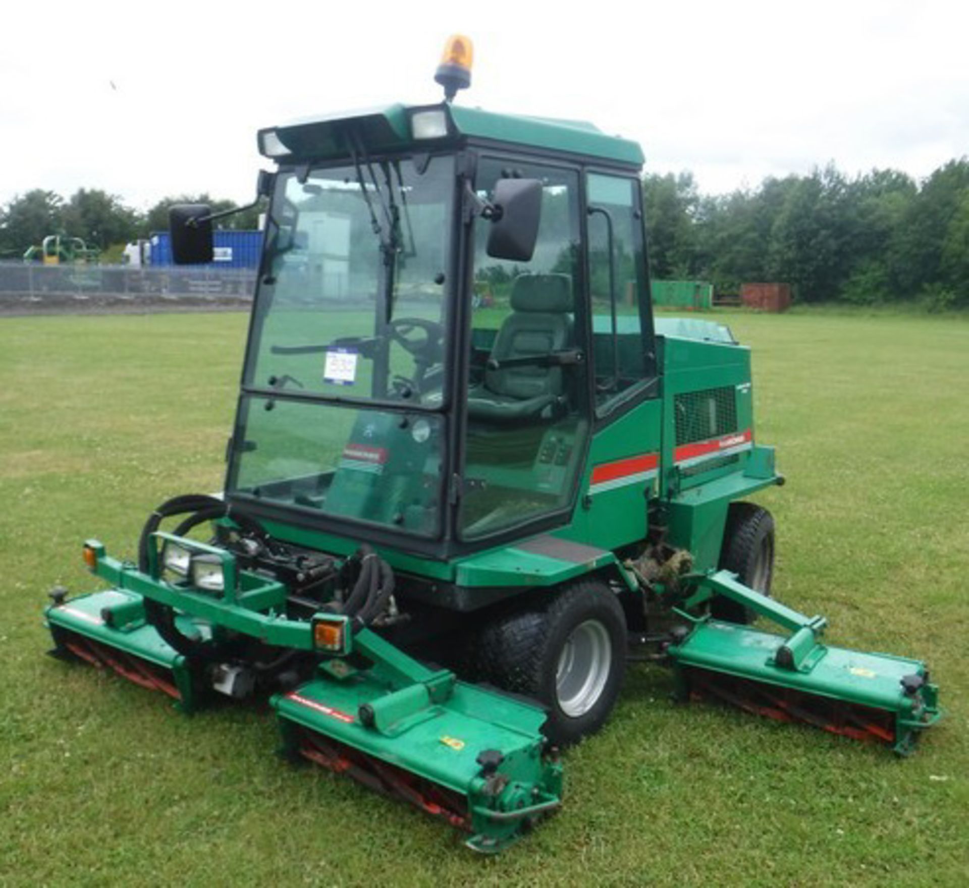 2003 RANSOMES ride on mower. Reg - SN03HLD. 4407hrs (correct) - Image 2 of 17