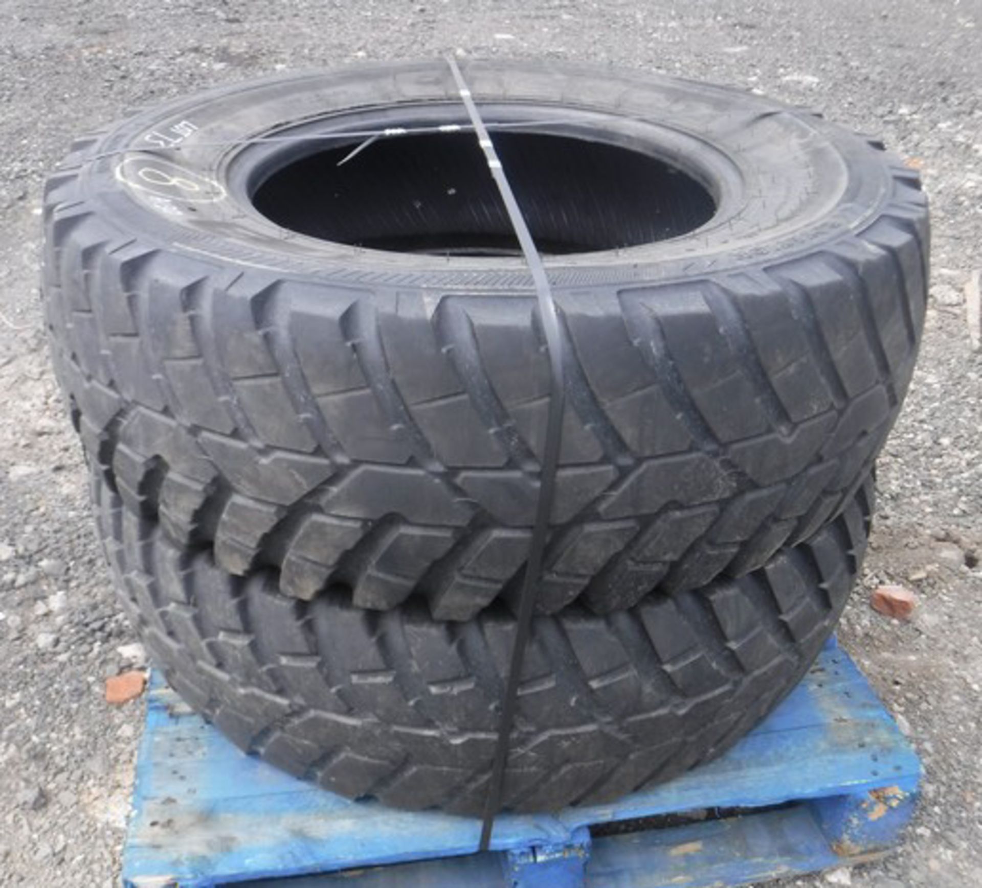NOKIAN TRI2 360/80 R24. Turf tyres part worn