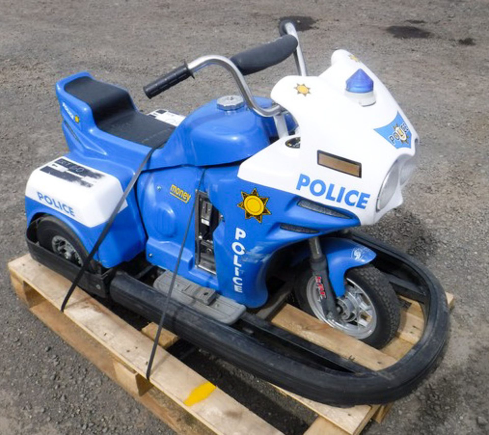12v electric child police bike