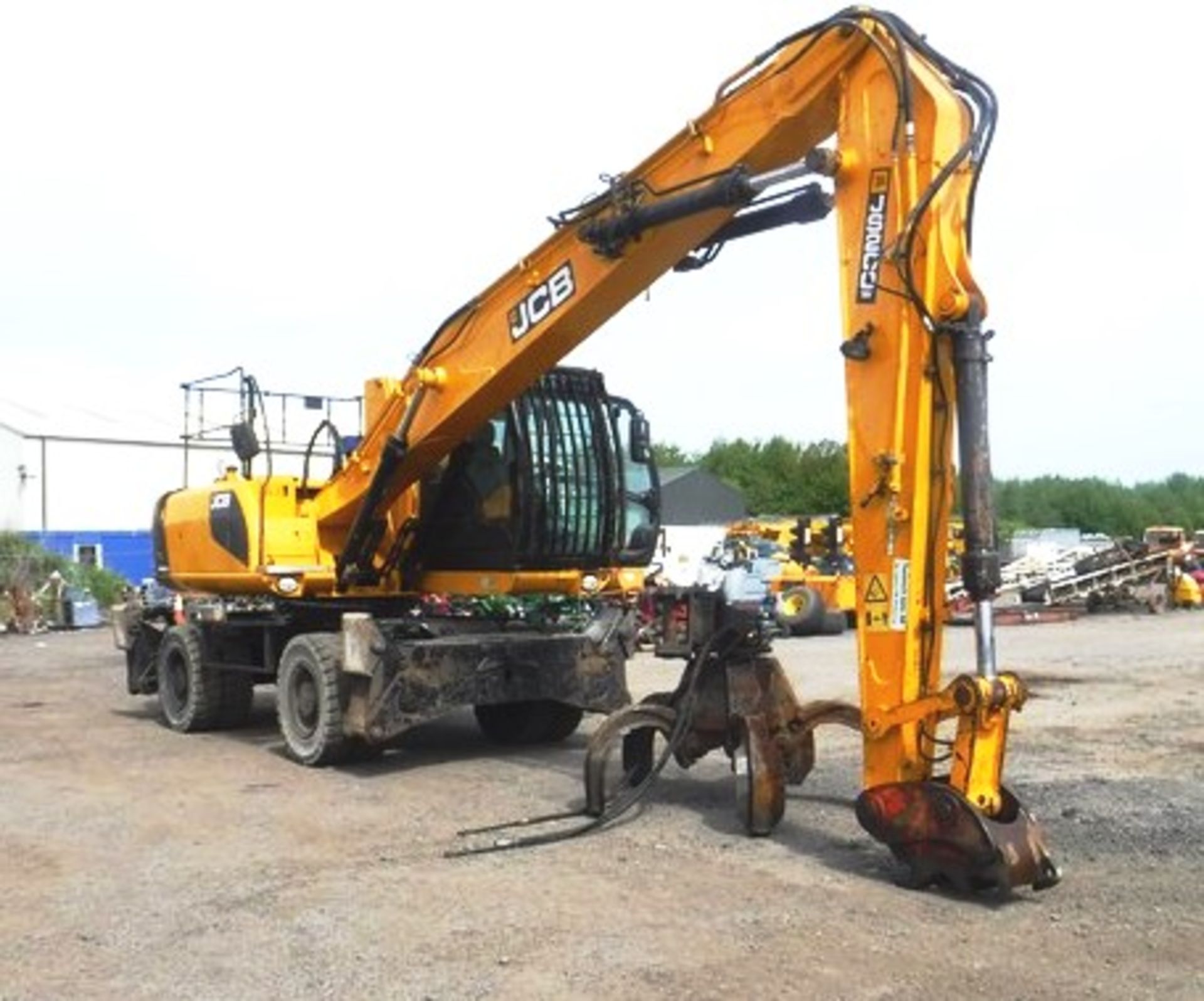 2009 JCB JS 200W wheeled excavator s/n JCBJW200L91542034. 11518hrs (not verified) - Image 9 of 15