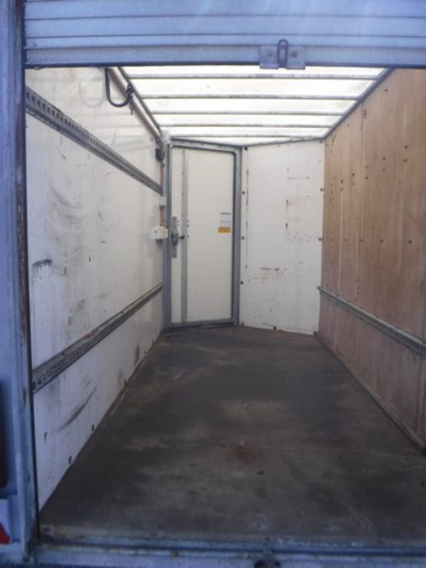 IFOR WILLIAMS 10' x 5' twin axle box trailer. Fitted with power points. VIN WO243243. Asset no. 758- - Image 3 of 6