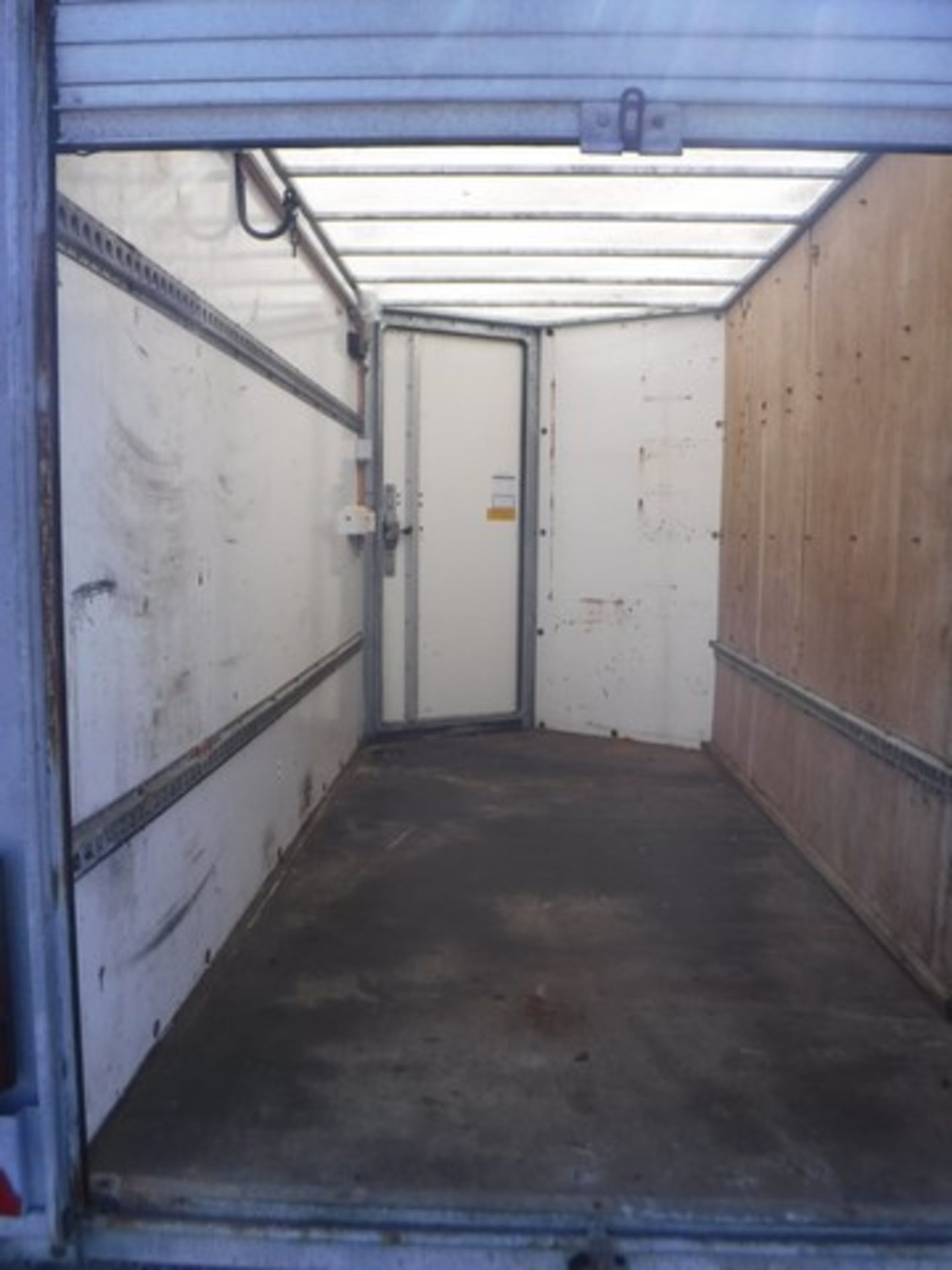 IFOR WILLIAMS 10' x 5' twin axle box trailer. Fitted with power points. VIN WO243243. Asset no. 758- - Bild 3 aus 6