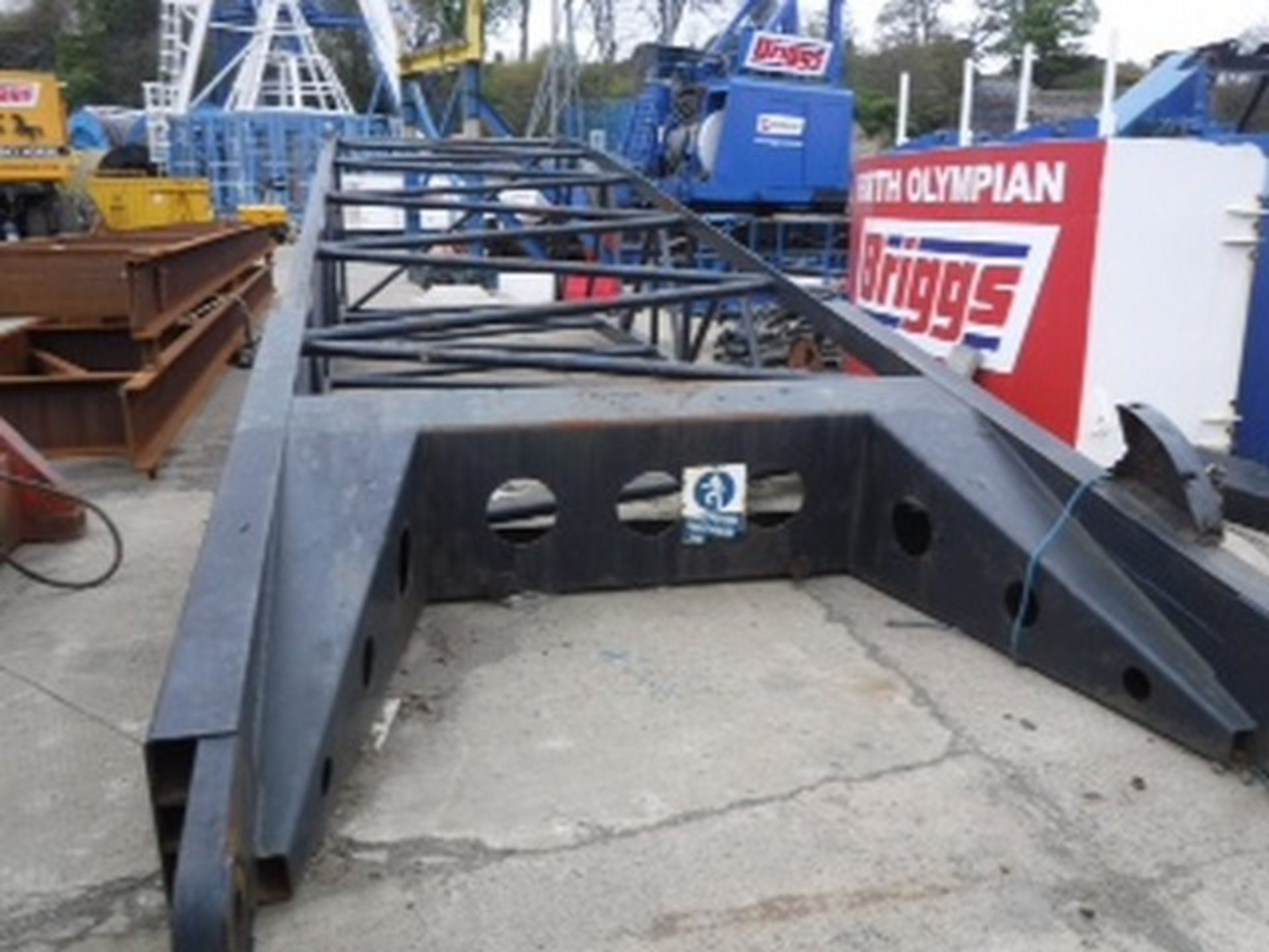 1972 MANITOWOC 4000 VICON CRANE on the ring, s/n 40418, totally refurbished 2014, crane has been re - Image 2 of 12