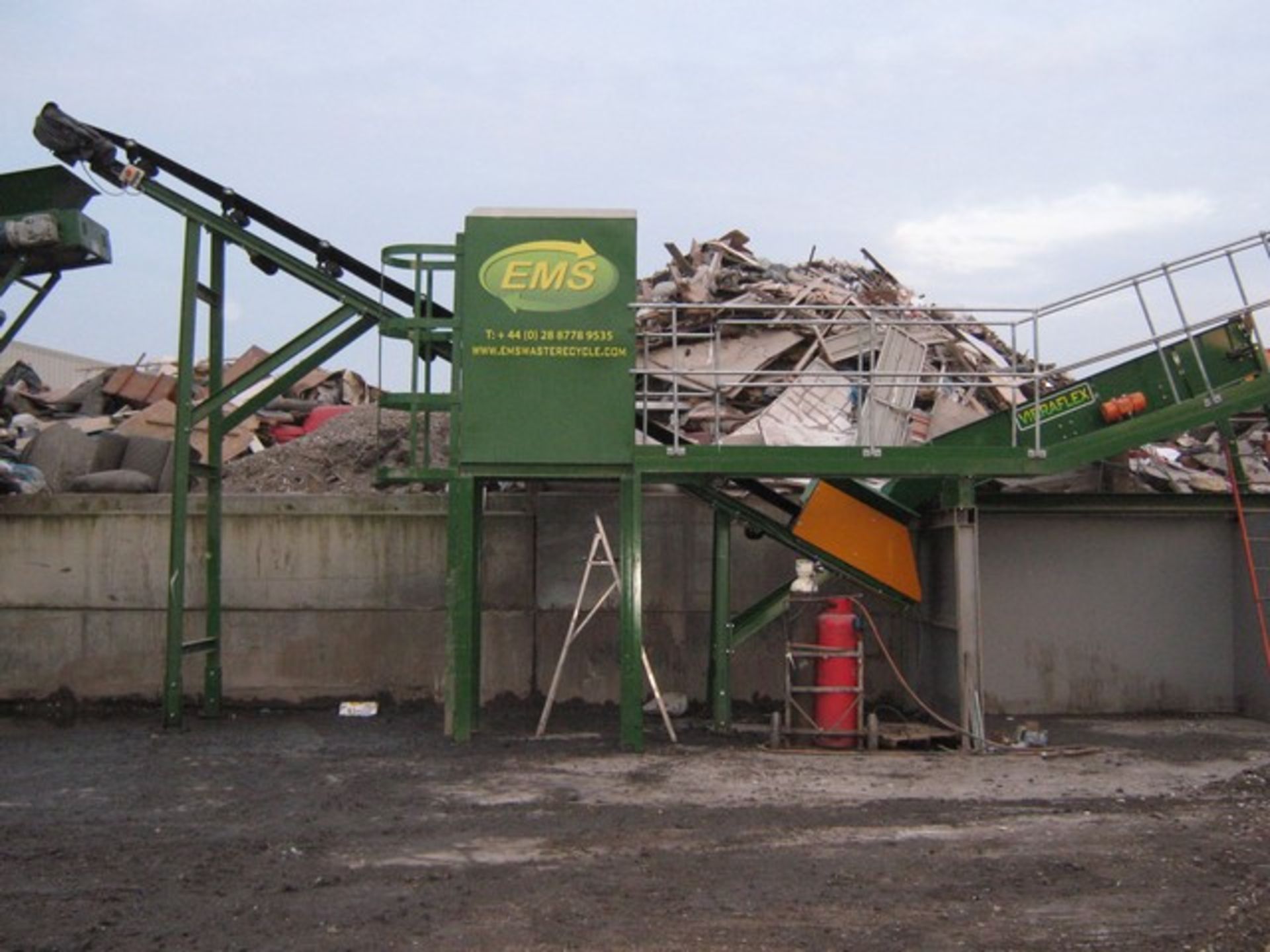 EMS TURBO TROMMEL l TCS18-36, turbo clean separator ** Viewed & sold from site - Darnley Recylcing - Bild 14 aus 20