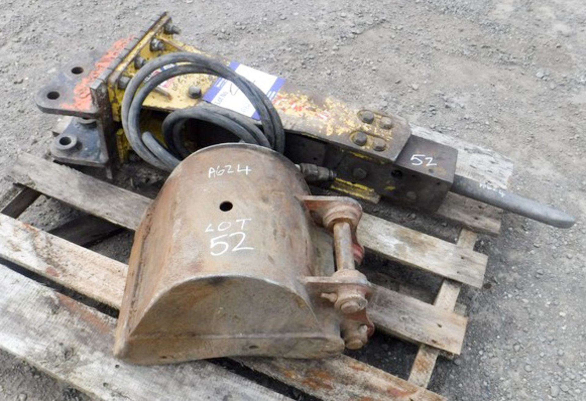 Mini digger bucket & breaker - Bild 2 aus 3