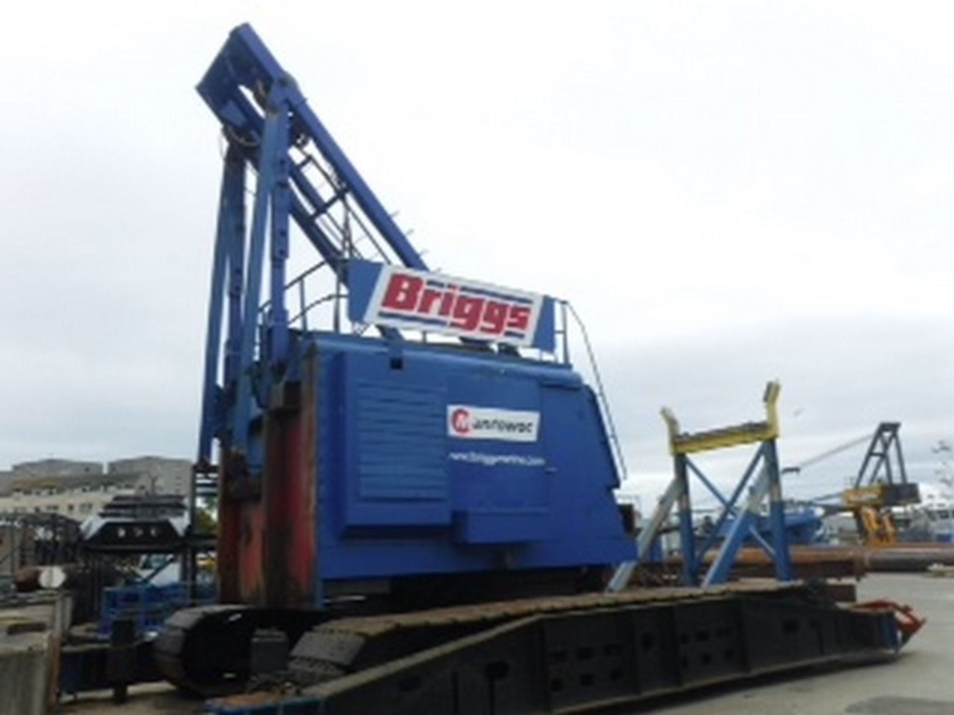 1972 MANITOWOC 4000 VICON CRANE on the ring, s/n 40418, totally refurbished 2014, crane has been re - Image 7 of 12