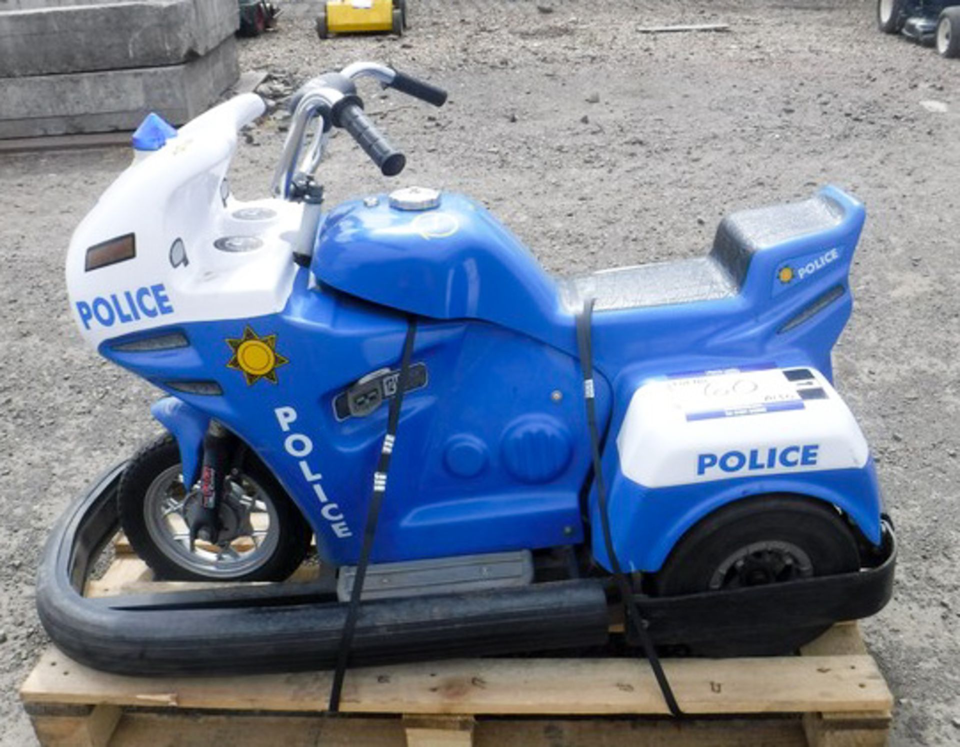 12v electric child police bike - Bild 2 aus 5