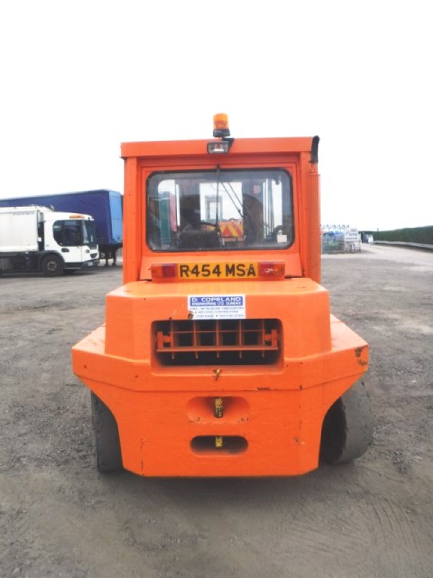 FIAT 8T FORKLIFT s/n 9449820 3665hrs (not verified). Reg No 454 MSA - Bild 15 aus 17