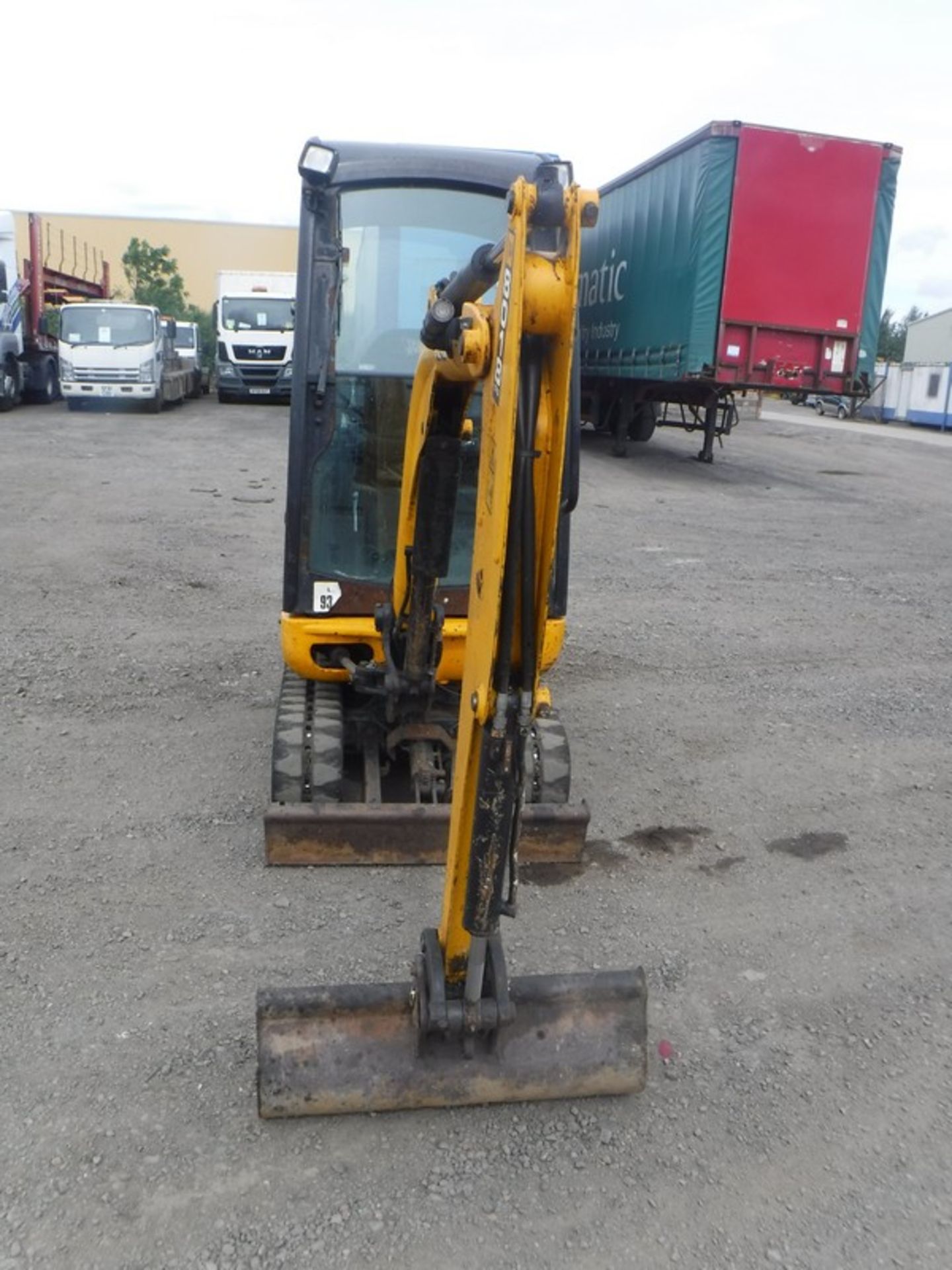 2010 JCB 80818 CTS c/w 1 bucket s/n JCB08018C01543924. 2166hrs (not verified). - Image 9 of 16