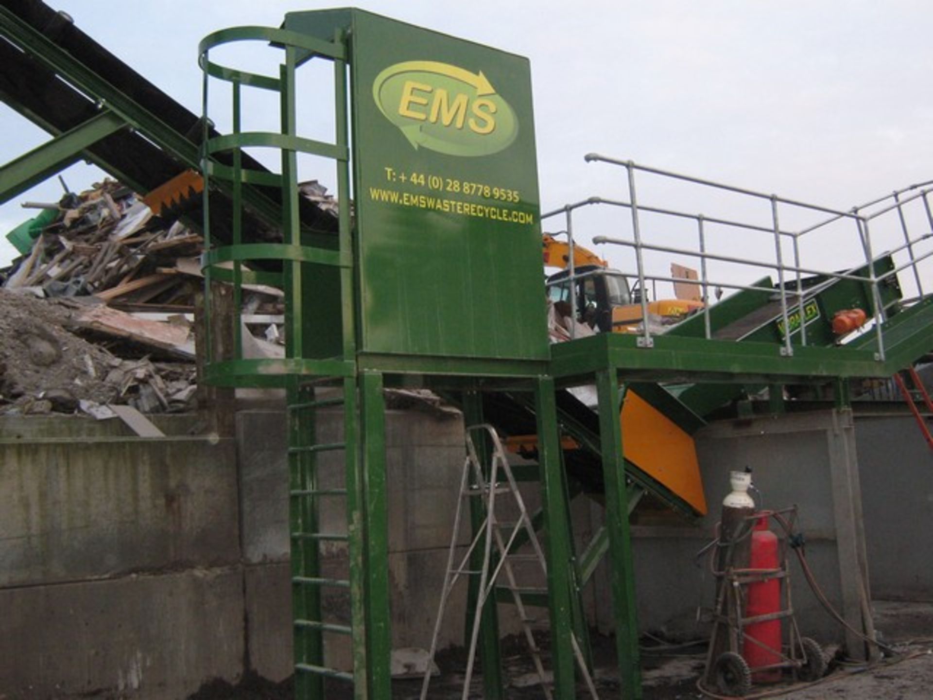 EMS TURBO TROMMEL l TCS18-36, turbo clean separator ** Viewed & sold from site - Darnley Recylcing