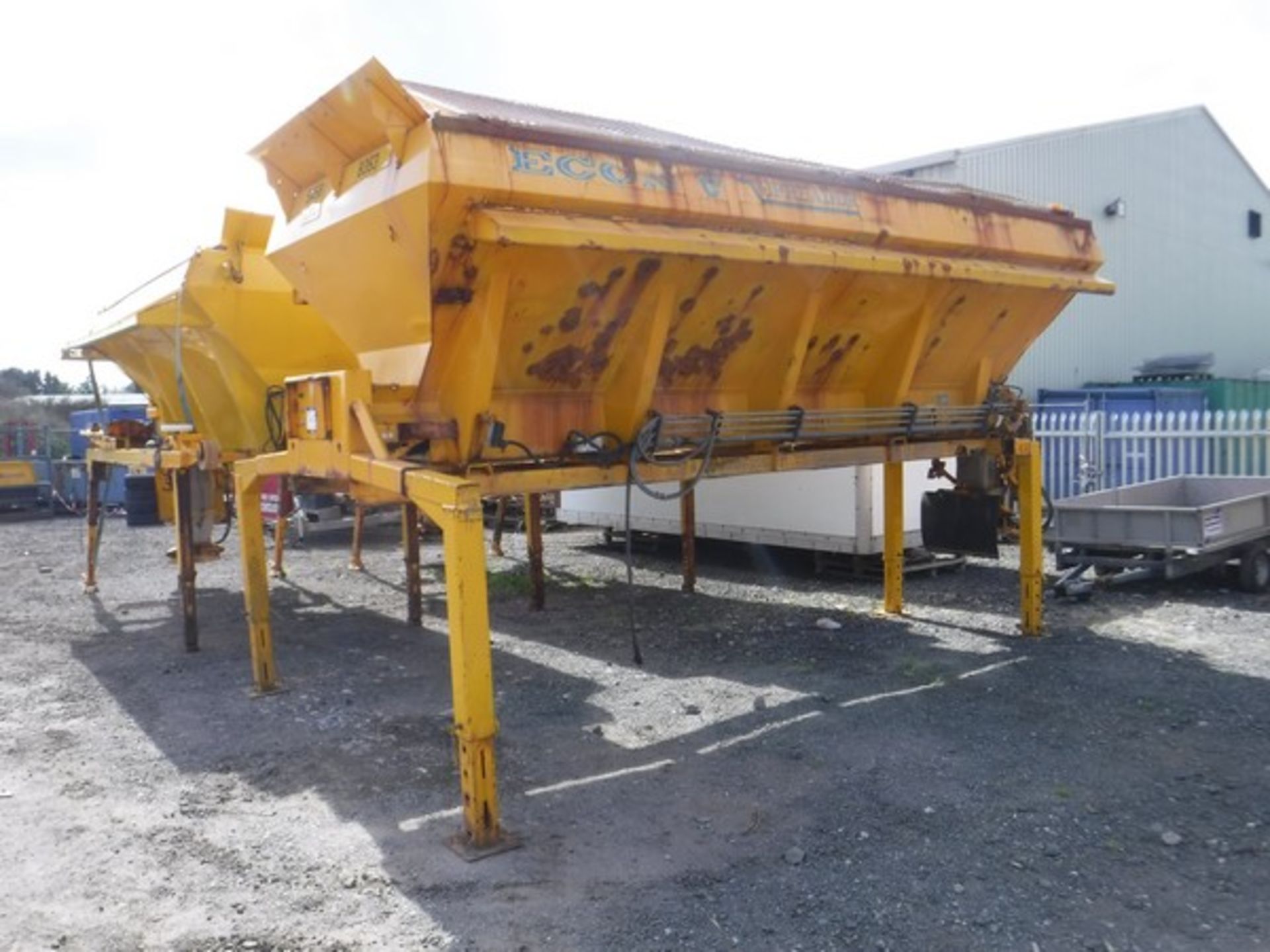 2008 ECON WZCOHJ59 - 9 cu.m QCB demountable gritter body. S/N 38066 - Image 2 of 5