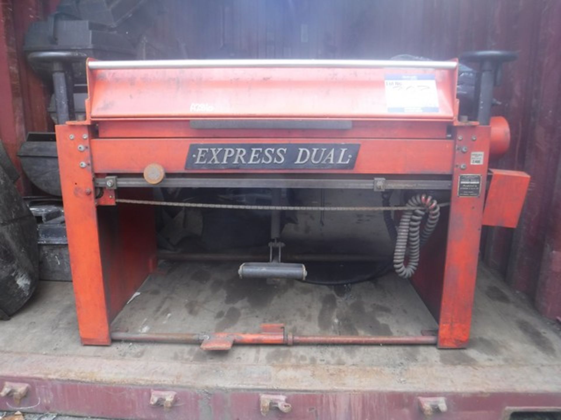 ATTERTON & ELLIS P A dual cylinder grinder s/n 5435 - Image 3 of 4