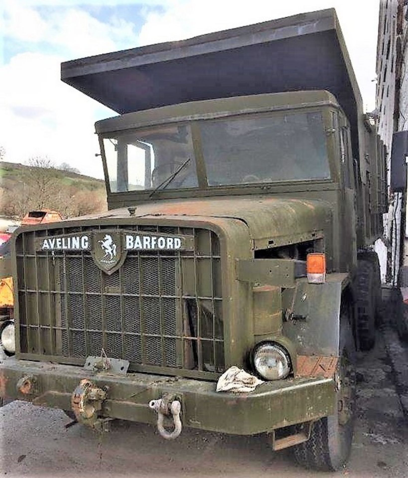 1974 BARFORD SCAMMEL MORTON 1D55. Chassis no DN491. Engine type AEC AV7605. Clutch jammed. **To be - Image 11 of 12