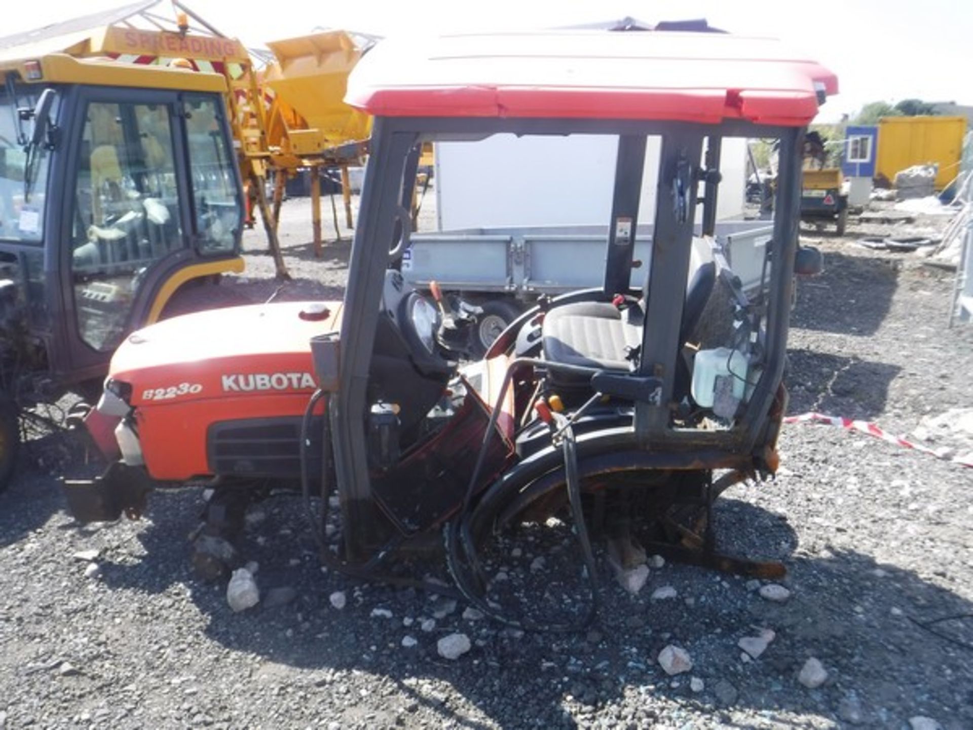 2007 KUBOTA Mini tractor. S/N B2230HD80193. Reg - DN57 HFV. 859hrs (not verified). Non-runner. For s - Image 10 of 16