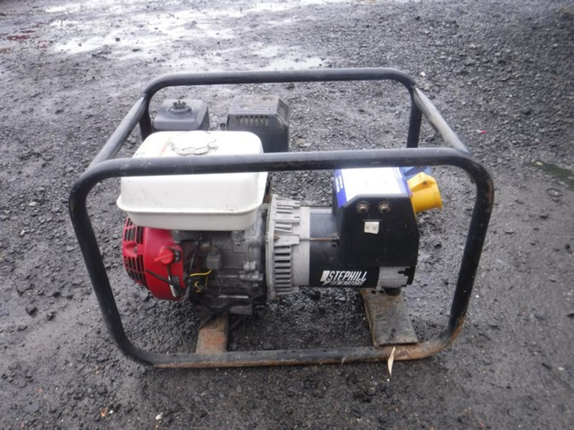 HONDA GX200 6.5 petrol stephill generator s/n GLAHT-1240194