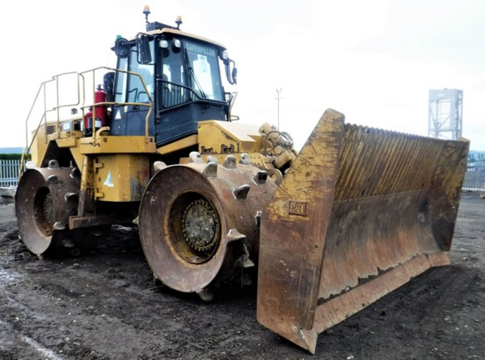 2010 CATERPILLAR 826H landfill compactor c/w service history folder, original invoice and other rele - Image 19 of 24