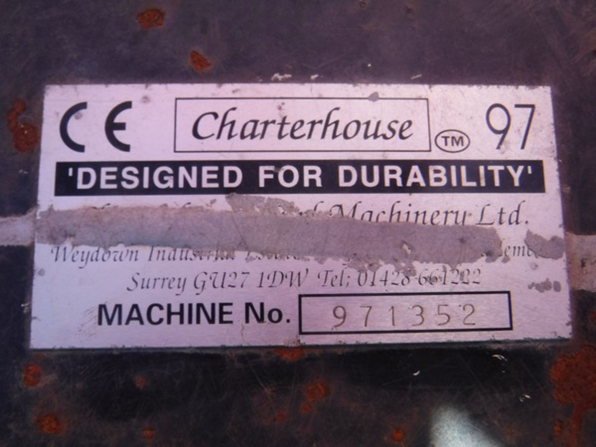 CHARTERHOUSE seed drill s/n 971352 - Image 7 of 7