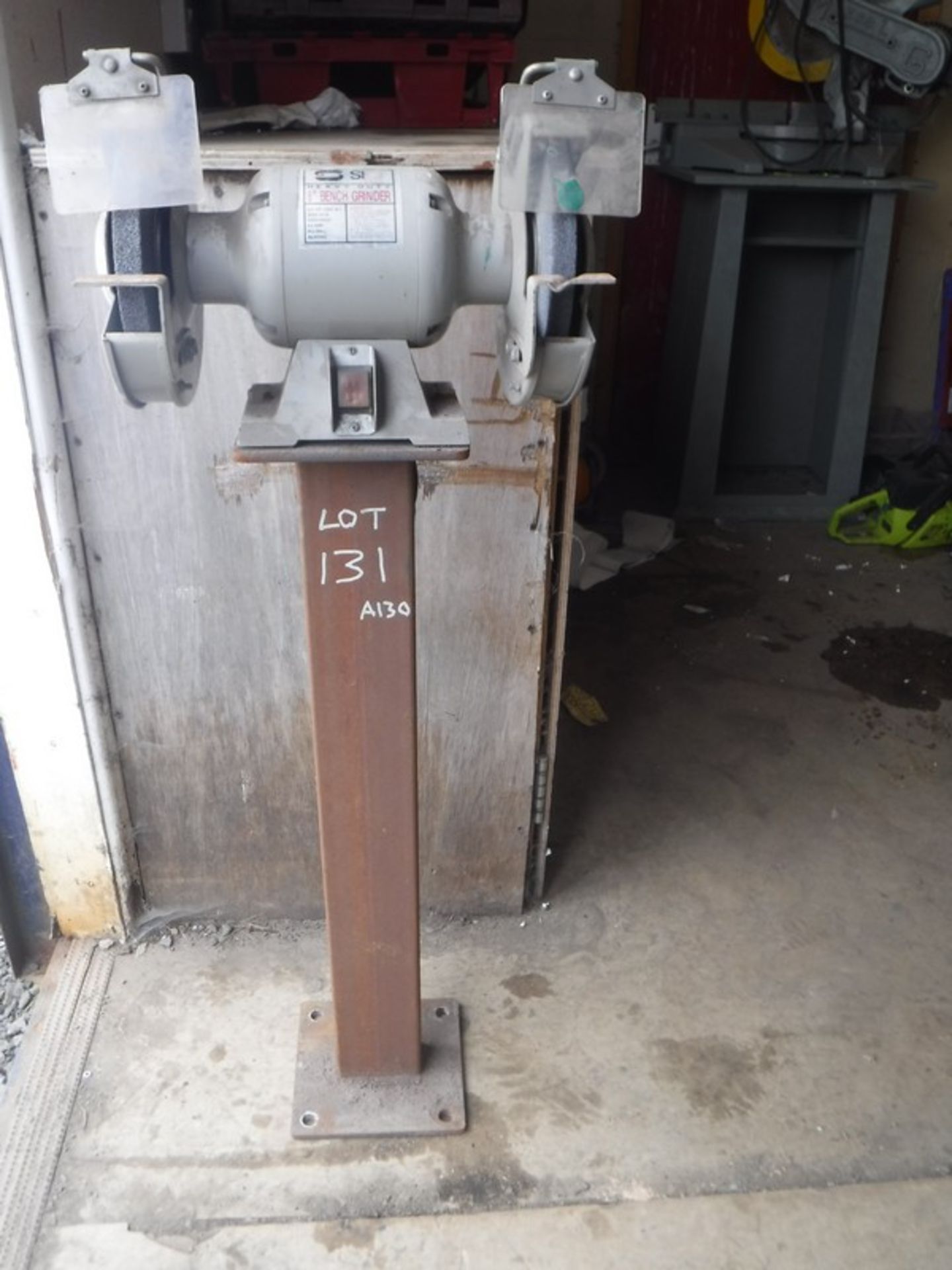 SIP heavy duty bench grinder s/n0001