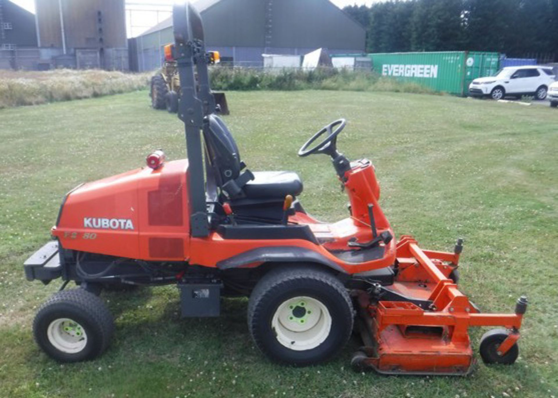 2007 KUBOTA F2880 ride on mower. S/N F2880EC c/w out front cutting deck. 3496 hrs (not verified) - Image 8 of 13