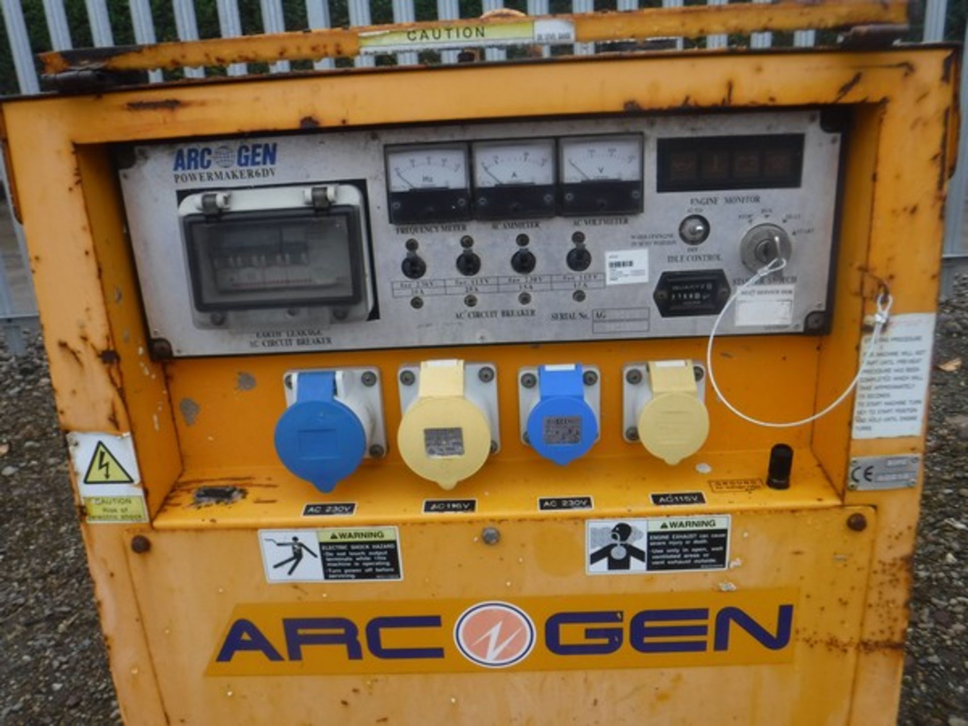 2008 ARC/GEN diesel generator - Image 2 of 4