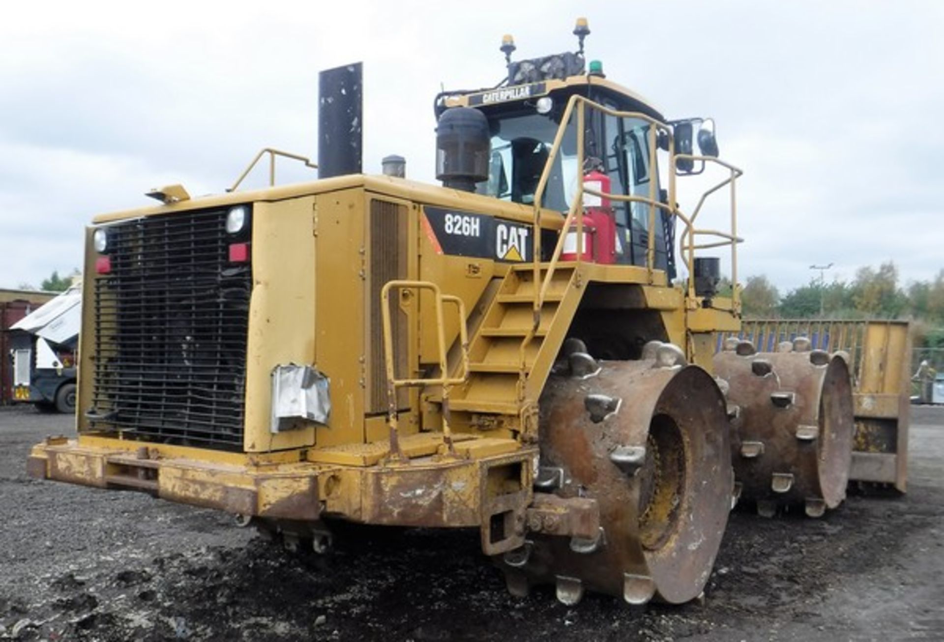 2010 CATERPILLAR 826H landfill compactor c/w service history folder, original invoice and other rele - Image 21 of 24