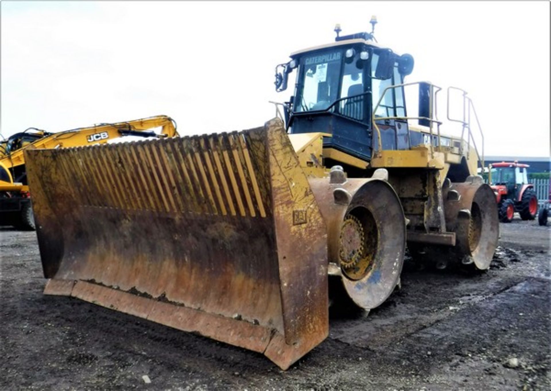 2010 CATERPILLAR 826H landfill compactor c/w service history folder, original invoice and other rele - Image 12 of 24