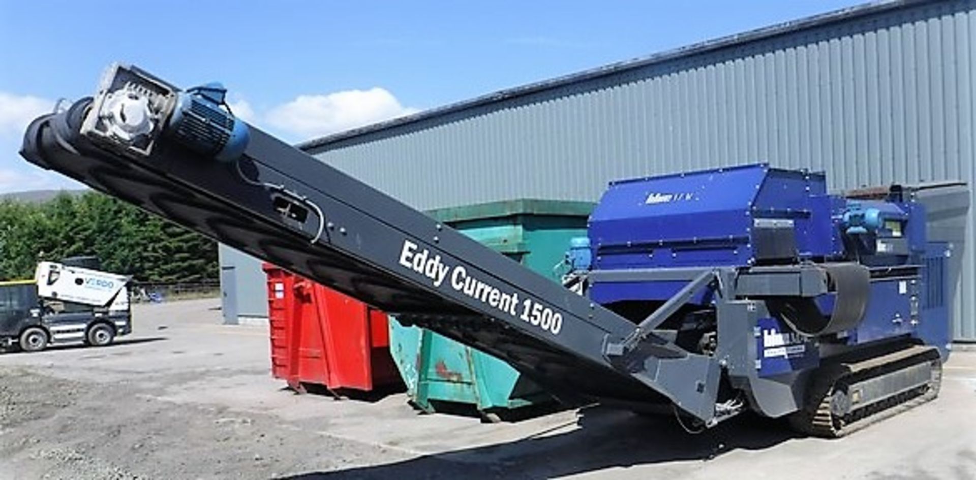 2014 BLUE MAC MANUFACTURING LTD Eddy Current Separator (ECS) s/n 6000-010 only used for woodchip wor - Image 5 of 27