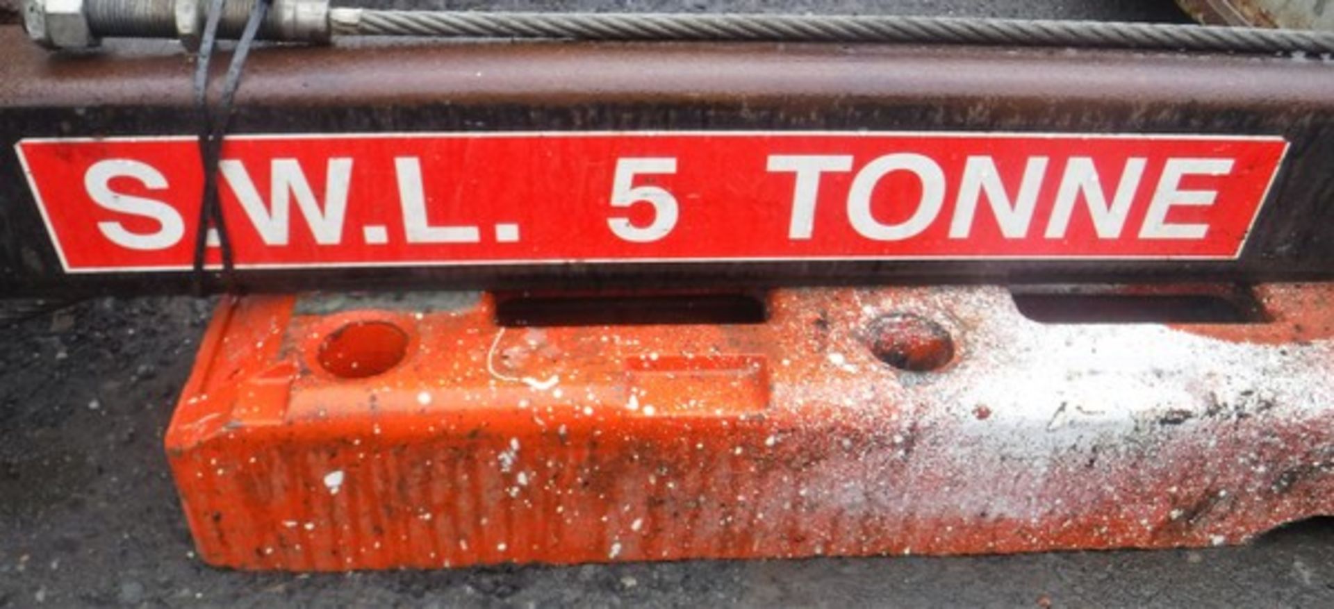 TECALEMIT 4 post vehicle lift SWL - 5 tonnes s/n 00576 - Image 3 of 6