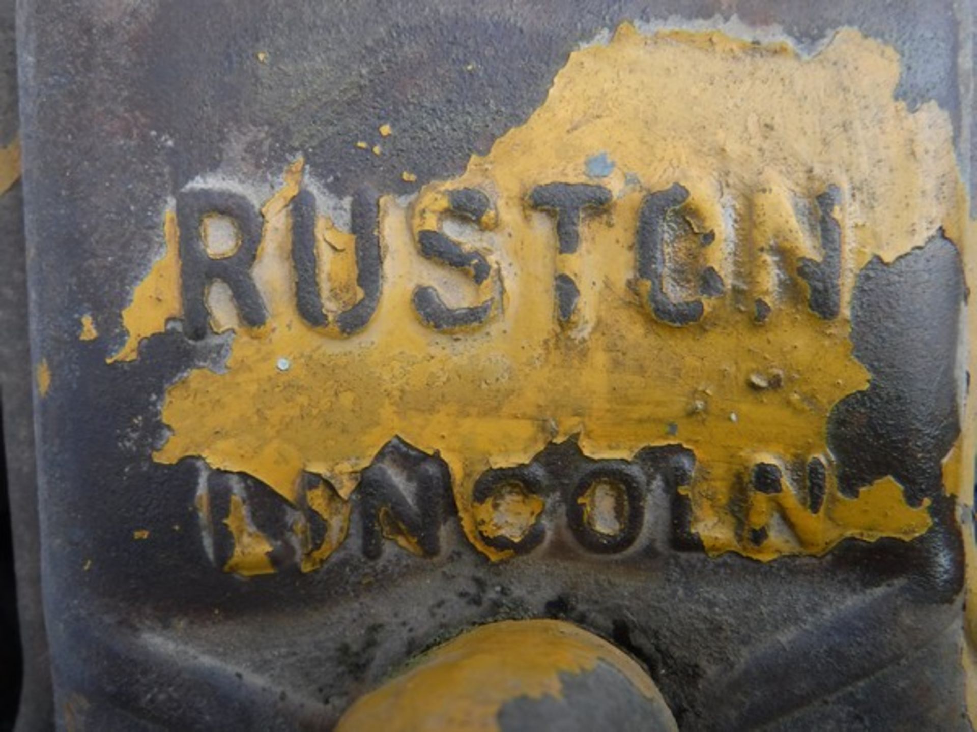 RUSTON & HORNSBY 2 cylinder vintage diesel engine - Image 4 of 4