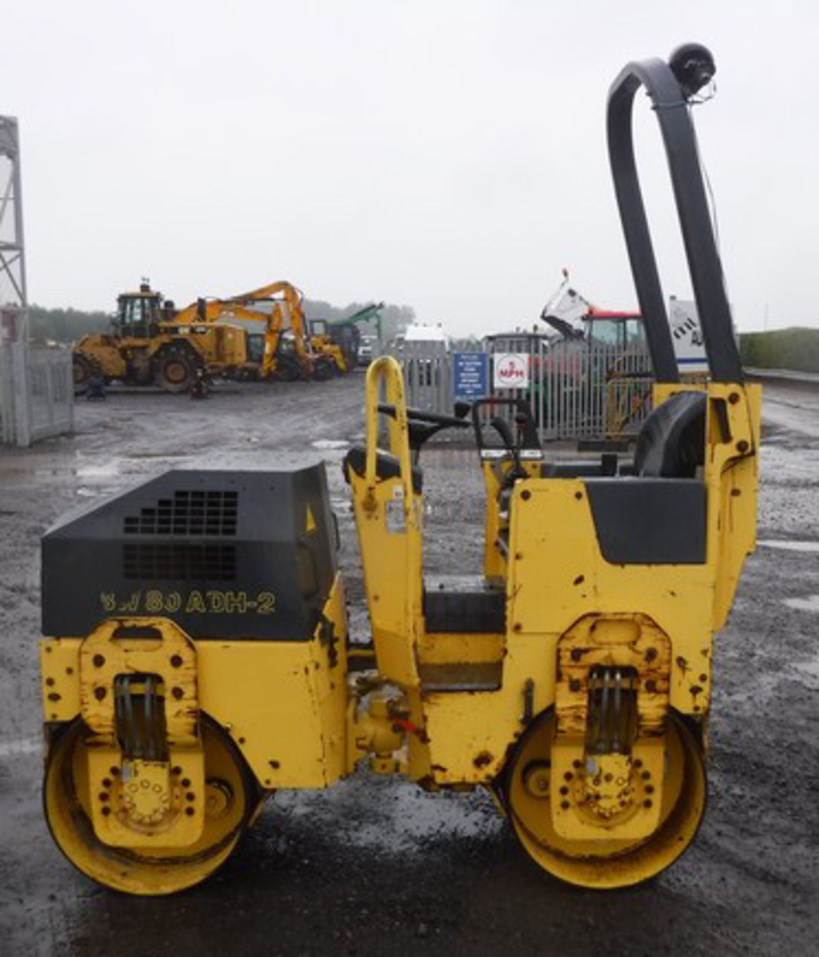 BOMAG BW80 ADH-2 roller. S/N 101460426169. 585hrs (not verified) - Image 11 of 12