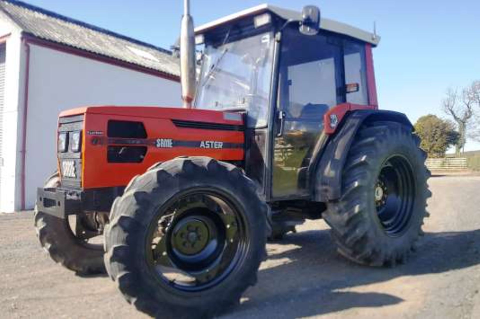 1992 SAME ASTER 70 TURBO t4 w/d tractor 40k gearbox. Reg No J729 NSJ. S/N AST7VT1709. 3260 hrs (not