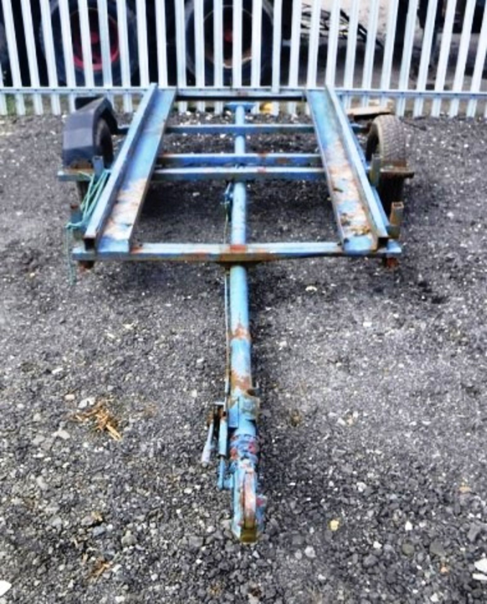 BIKE trailer, single axle. 4ft x 7ft - Image 2 of 4