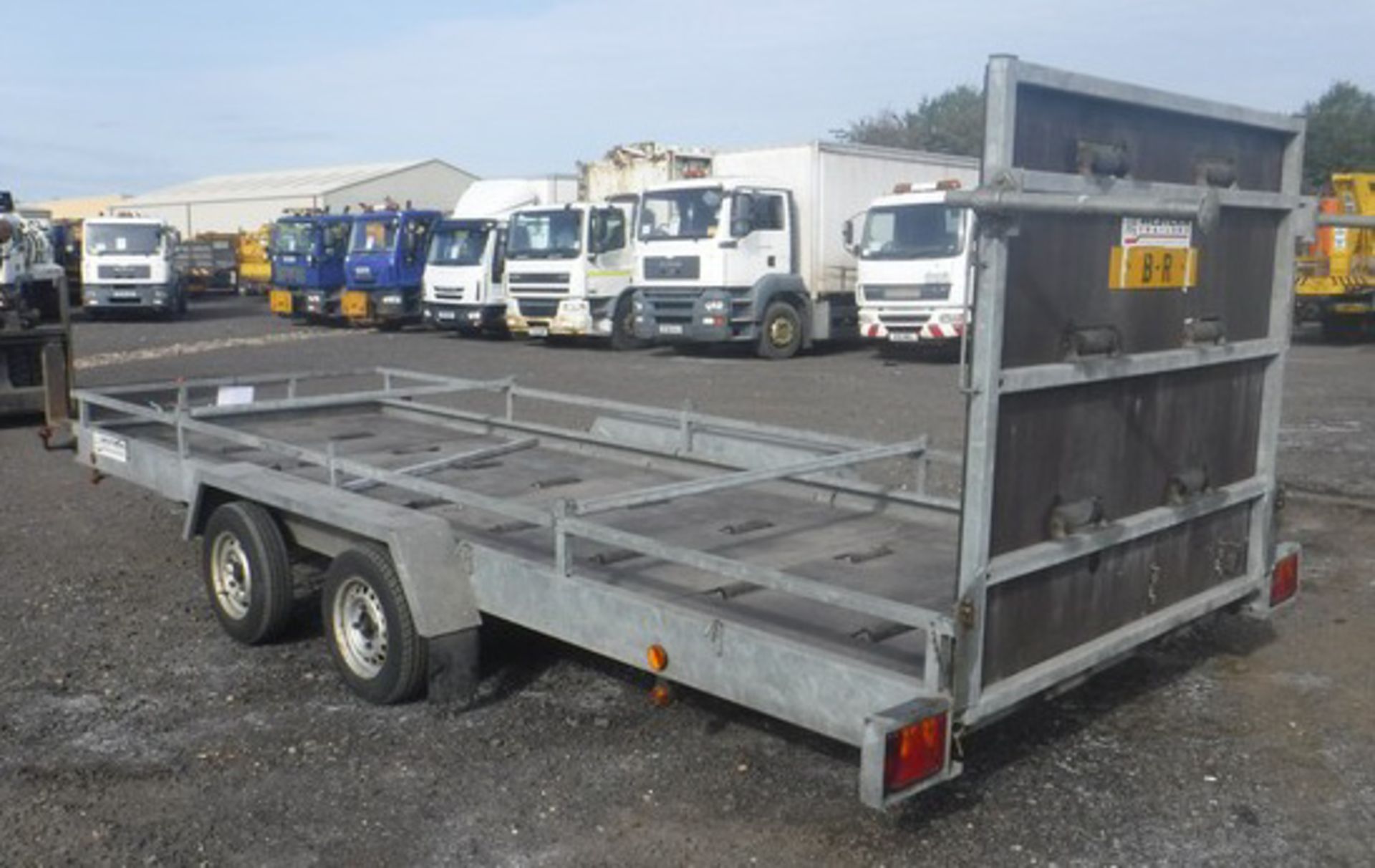 1999 WESTERN TRAILERS 18' x 6' twin axle trailer c/w 5' ramp. Max gross weight 2000kg. VIN - SEWTTRT - Image 10 of 12