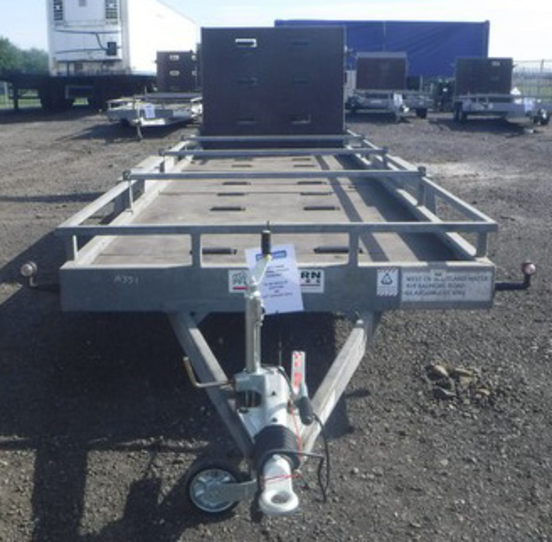 1999 WESTERN TRAILERS 18' x 6' twin axle trailer c/w 5' ramp. Max gross weight 2000kgs. VIN - SEWTTR - Image 5 of 12