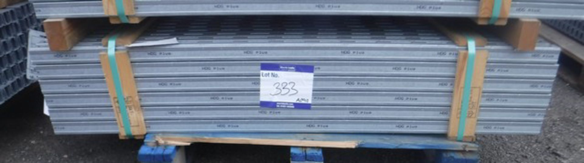 HILTI chanel 1.5m long x 2mm - 108 lengths. New, used in construction for shelving.