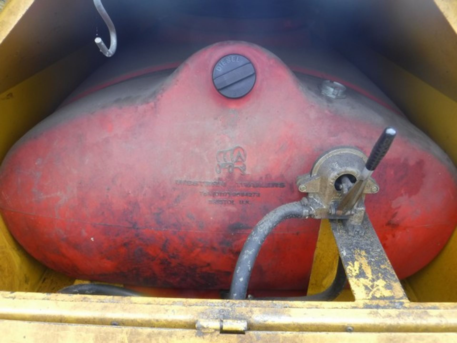 1998 WESTERN TRAILERS single axle bunded bowser c/w hand pump. S/N 7050-2 - Image 5 of 6