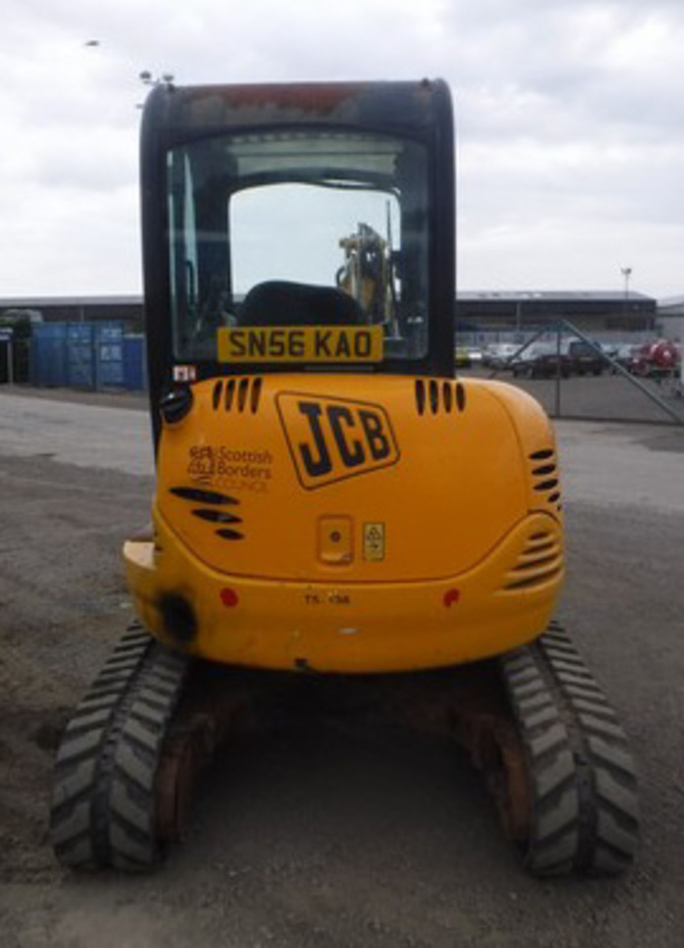 2006 JCB 8030 ZTS midi excavator c/w bucket 2920 hrs (not verified) detailed service history.Reg No - Image 19 of 22